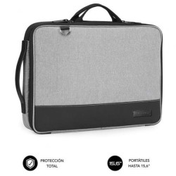 Maletín Subblim Advance Laptop Sleeve para Portátiles hasta 15.6'- Gris