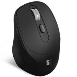 Ratón Ergonómico Inalámbrico por Bluetooth- 2.4GHz Subblim Comfort Ergo Dual Battery- Batería recargable- Hasta 2400 DPI- Neg