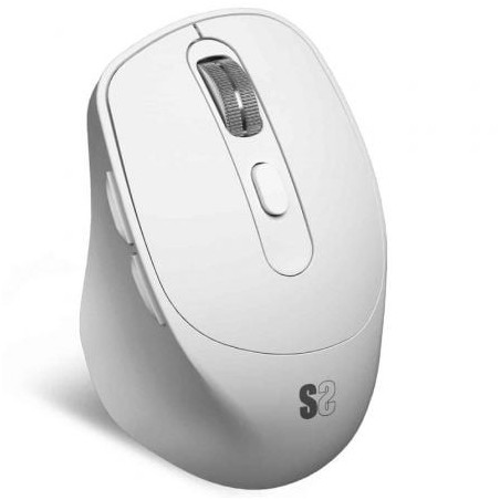 Ratón Ergonómico Inalámbrico por Bluetooth- 2.4GHz Subblim Comfort Ergo Dual Battery- Batería recargable- Hasta 2400 DPI- Bla
