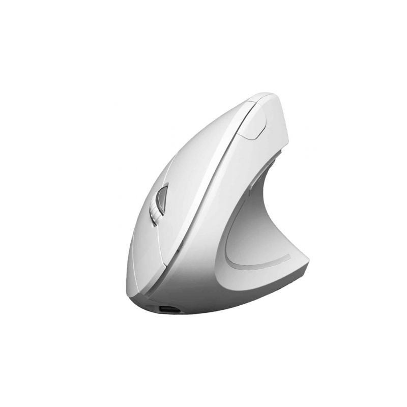 Ratón Ergonómico Inalámbrico por Bluetooth- 2.4GHz Subblim Glide Vertical Ergo Dual Battery- Batería Recargable- Hasta 1600 D