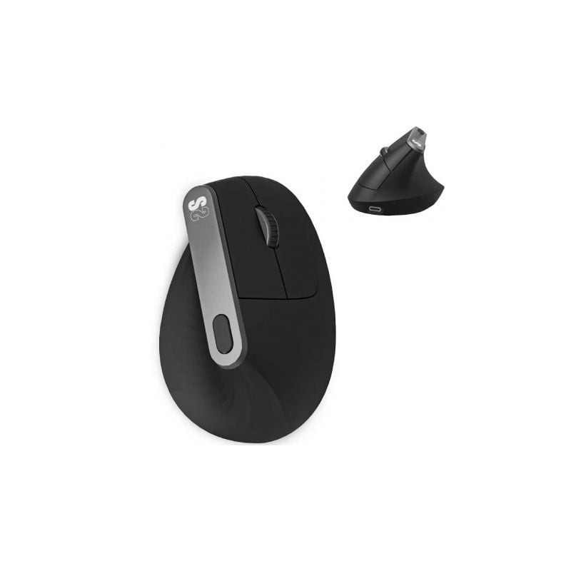 Ratón Ergonómico Inalámbrico por Bluetooth- 2.4GHz Subblim Nature Vertical Ergo Dual Battery- Batería Recargable- Hasta 4000