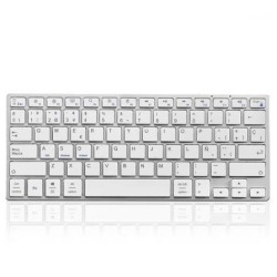 Teclado Compacto Inalámbrico por Bluetooth Subblim Advance Compact- Plata