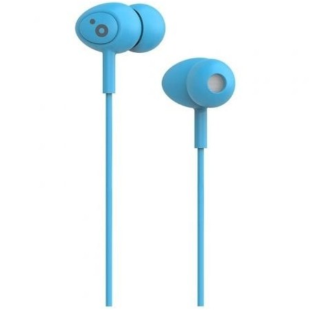 Auriculares Intrauditivos Sunstech Pops- con Micrófono- Jack 3.5- Azules