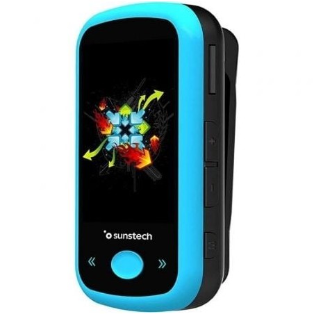 Reproductor MP4 Sunstech IbizaBT- 8GB- Pantalla 1.8'- Radio FM- Azul