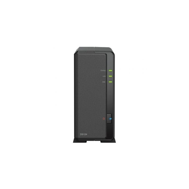 NAS Synology Diskstation DS124- 1 Bahía 3.5'- 2.5'- 1GB DDR4- Formato Torre