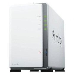 NAS Synology Diskstation DS223J- 2 Bahías 3.5'- 2.5'- 1GB DDR4- Formato Torre
