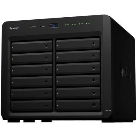 NAS Synology Diskstation DS2422+- 12 Bahías 3.5'- 2.5'- 4GB DDR4- Formato Torre