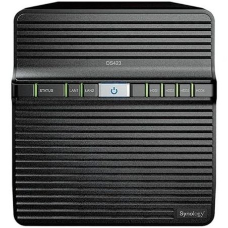 NAS Synology Diskstation DS423- 4 Bahías 3.5'- 2.5'- 2GB DDR4- Formato Torre