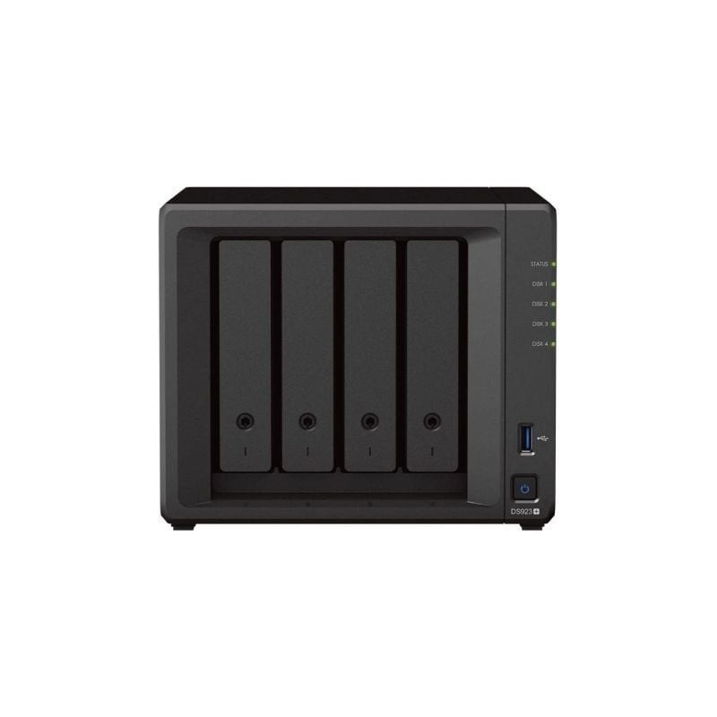 NAS Synology Diskstation DS923+- 4 Bahías 3.5'- 2.5'- 4GB DDR4- Formato Torre