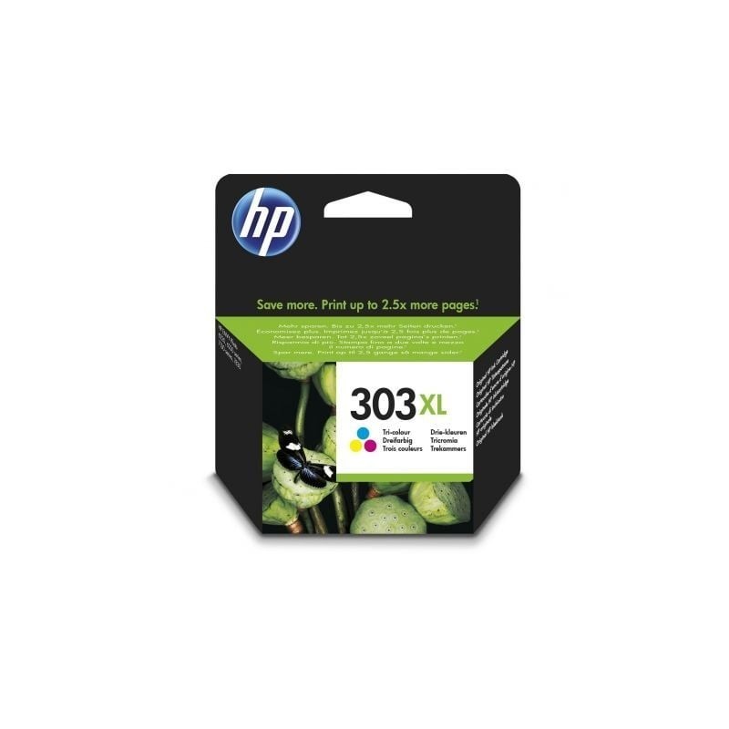 Cartucho de Tinta Original HP nº303 XL Alta Capacidad- Tricolor