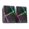 Altavoces Mars Gaming MS-H- 10W- 2.0- Negros