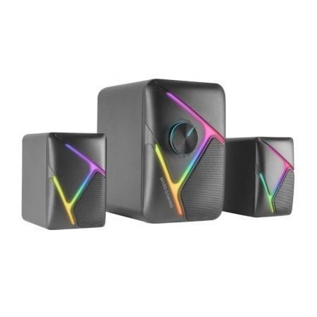 Altavoces Mars Gaming MS-H21- 35W- 2.1- Negros