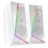 Altavoces con Bluetooth Mars Gaming MS7- 20W- 2.0- Blancos