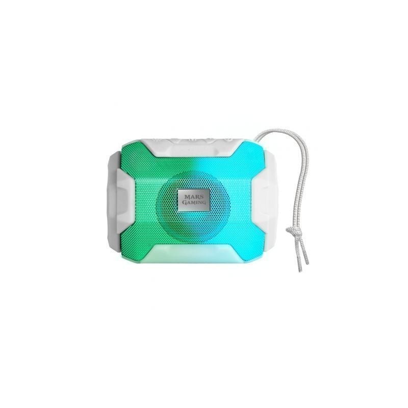 Altavoz con Bluetooth Mars Gaming MSBAXW- 10W- 1.0- Blanco