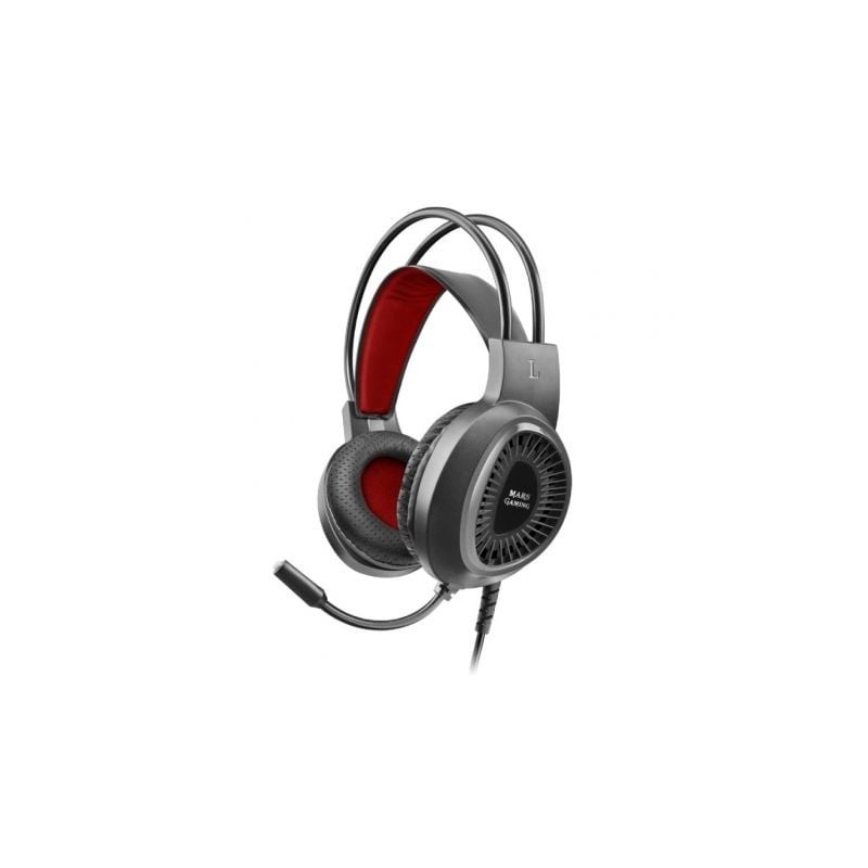 Auriculares Gaming con Micrófono Mars Gaming MH120- Jack 3.5- Negros