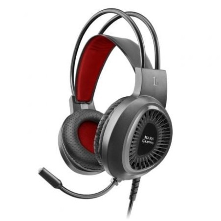 Auriculares Gaming con Micrófono Mars Gaming MH120- Jack 3.5- Negros
