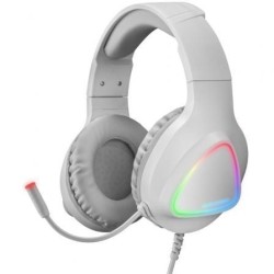 Auriculares Gaming con Micrófono Mars Gaming MH222- Jack 3.5- Blancos