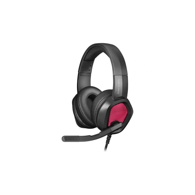 Auriculares Gaming con Micrófono Mars Gaming MH320- Jack 3.5- Negros