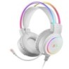 Auriculares Gaming con Micrófono Mars Gaming MHRGB- Jack 3.5- Blancos