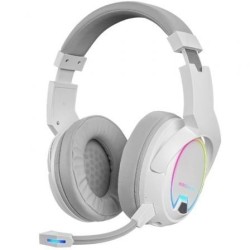 Auriculares Gaming Inalámbricos con Micrófono Mars Gaming MHW100- Jack 3.5- Blancos