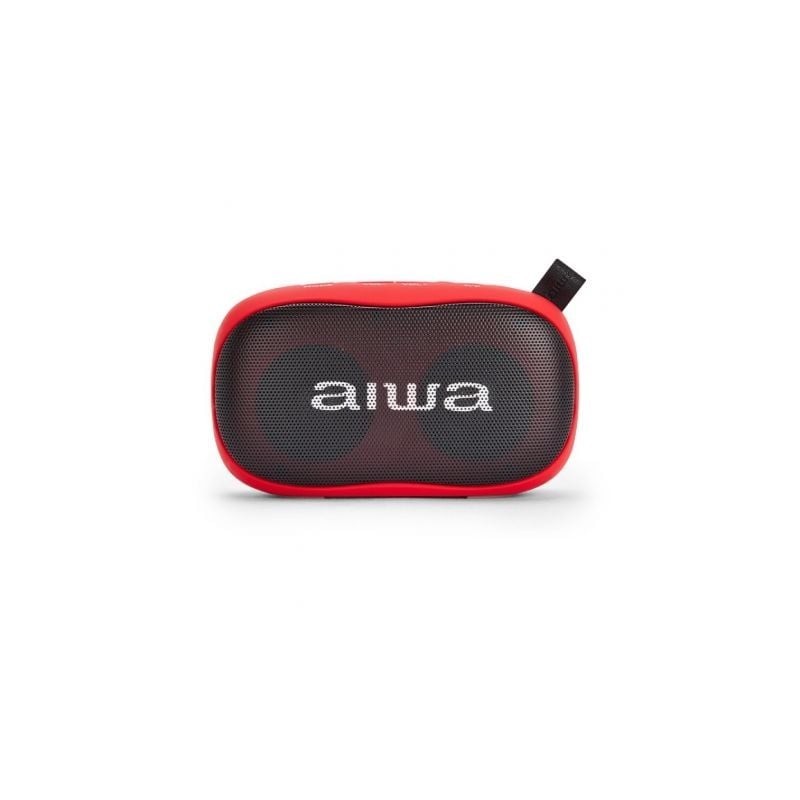 Altavoz con Bluetooth Aiwa BS-110RD- 10W- 2.0- Rojo
