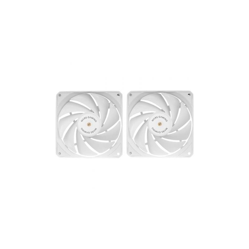 Pack 2 Ventiladores Mars Gaming MF-NCLX2- 12cm