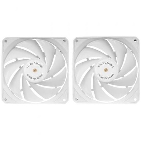 Pack 2 Ventiladores Mars Gaming MF-NCLX2- 12cm