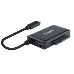 Adaptador para Discos Duros 2.5'-3.5' TooQ TQHDA-02C- USB Tipo-C Macho - SATA
