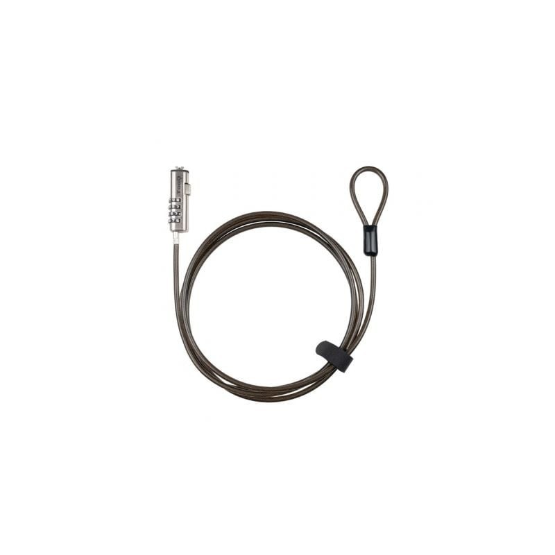 Cable de Seguridad Tipo NANO para Portátiles TooQ TQCLKC0035-G- 1.5m