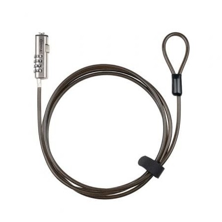 Cable de Seguridad Tipo NANO para Portátiles TooQ TQCLKC0035-G- 1.5m