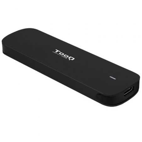 Caja Externa para Disco SSD M.2 NVMe TooQ TQE-2201B- USB 3.1 Gen2- Sin tornillos
