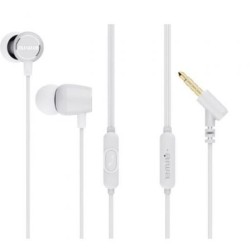 Auriculares Intrauditivos Aiwa ESTM-30WT- con Micrófono- Jack 3.5- Blancos
