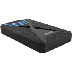 Caja Externa Gaming para Disco Duro de 2.5' TooQ TQE-2550BL- USB 3.1- Sin tornillos