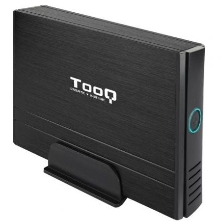 Caja Externa para Disco Duro de 3.5' TooQ TQE-3520B- USB 2.0