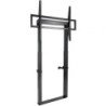 Soporte de Pared Fijo- Suelo TooQ HIPERIÓN FS2280M-B para TV de 55-100'- hasta 120kg