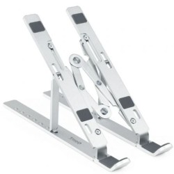 Soporte TooQ TQLRS0033-AL para Portátiles hasta 15'- Plata
