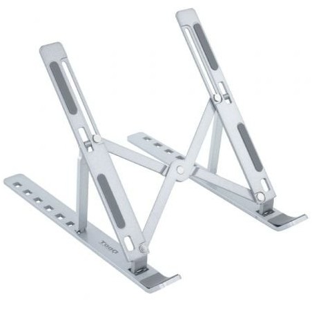 Soporte TooQ TQLRS0035-AL para Portátil- Tablet hasta 15'- Plata