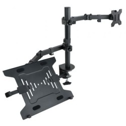 Soporte de Mesa Orientable- Inclinable Tooq DB1200TN-B para TV y Portátil de 13-32'