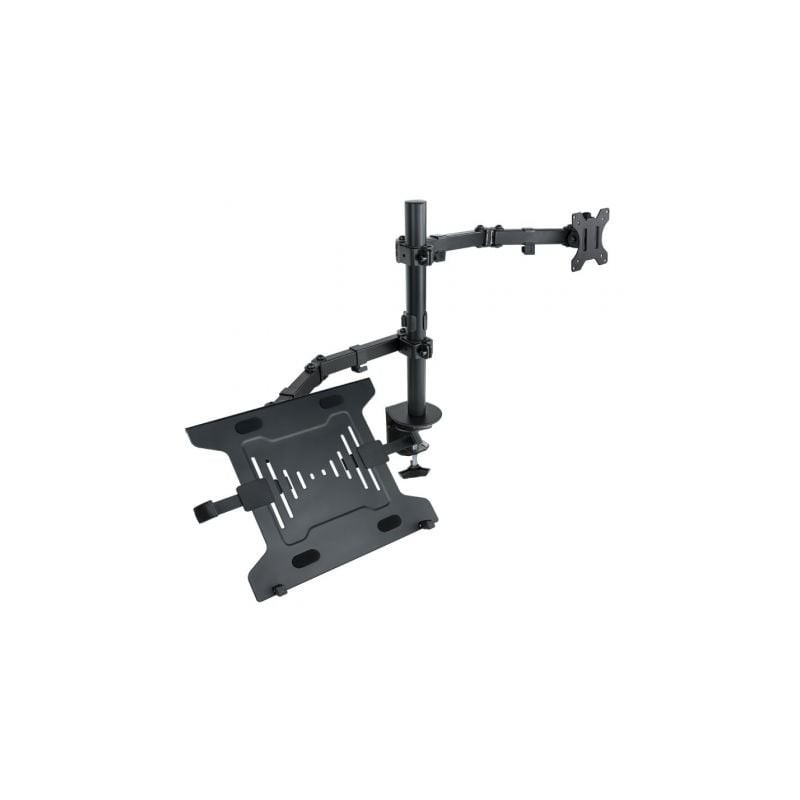 Soporte de Mesa Orientable- Inclinable Tooq DB1200TN-B para TV y Portátil de 13-32'