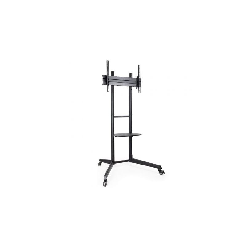 Soporte de Suelo Inclinable con Ruedas TooQ FS1170M-B para TV de 37-70'- hasta 50kg