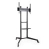 Soporte de Suelo Inclinable con Ruedas TooQ FS1170M-B para TV de 37-70'- hasta 50kg