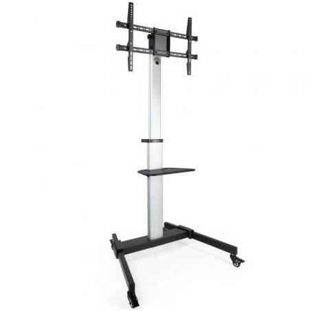 Soporte de Suelo Inclinable- Ajustable con Ruedas TooQ FS1886M-B para TV de 37-86'- hasta 50kg