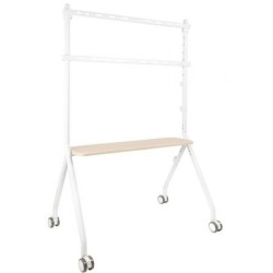 Soporte de Suelo con Ruedas TooQ iLOVE FS20207M-W para TV de 49-80'- hasta 50kg