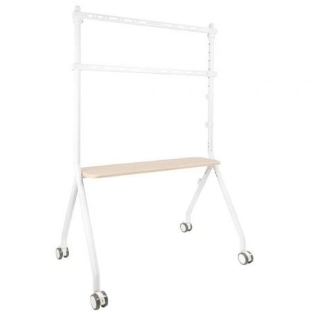 Soporte de Suelo con Ruedas TooQ iLOVE FS20207M-W para TV de 49-80'- hasta 50kg
