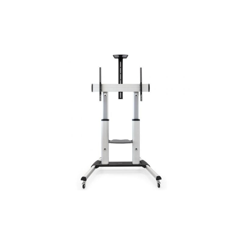 Soporte de Suelo Inclinable- Ajustable con Ruedas TooQ FS20300M-B para TV de 60-100'- hasta 100kg