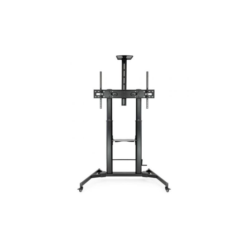 Soporte de Suelo Inclinable- Ajustable con Ruedas Tooq FS20400HM-B para TV de 60-100'- hasta 100kg
