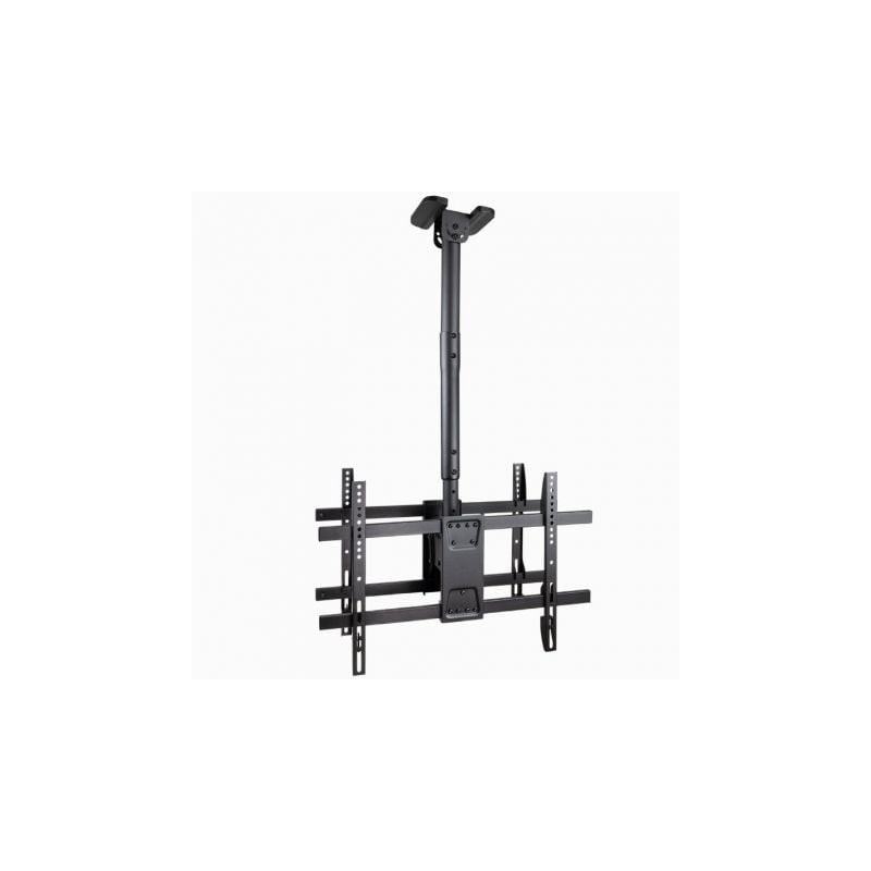 Soporte de Techo Giratorio- Inclinable- Nivelable TooQ LPCE2286TSLI-B para 2 TV de 43-86'- hasta 100kg