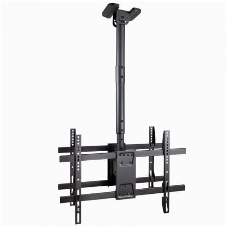 Soporte de Techo Giratorio- Inclinable- Nivelable TooQ LPCE2286TSLI-B para 2 TV de 43-86'- hasta 100kg