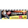 Pack de 20 Pilas AA Toshiba High Power LR6- 1.5V- Alcalinas