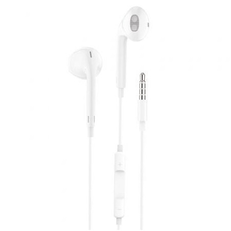Auriculares Intrauditivos Tech One Tech earTECH TEC1001- con Micrófono- Jack 3.5- Blancos